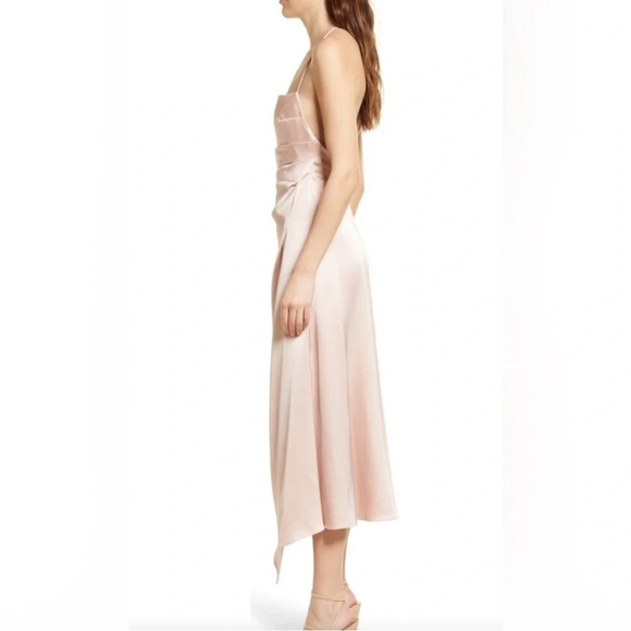 SIGNIFICANT OTHER One Another Asymmetric Hem
Cocktail Midi Dress - Picture 3 of 9